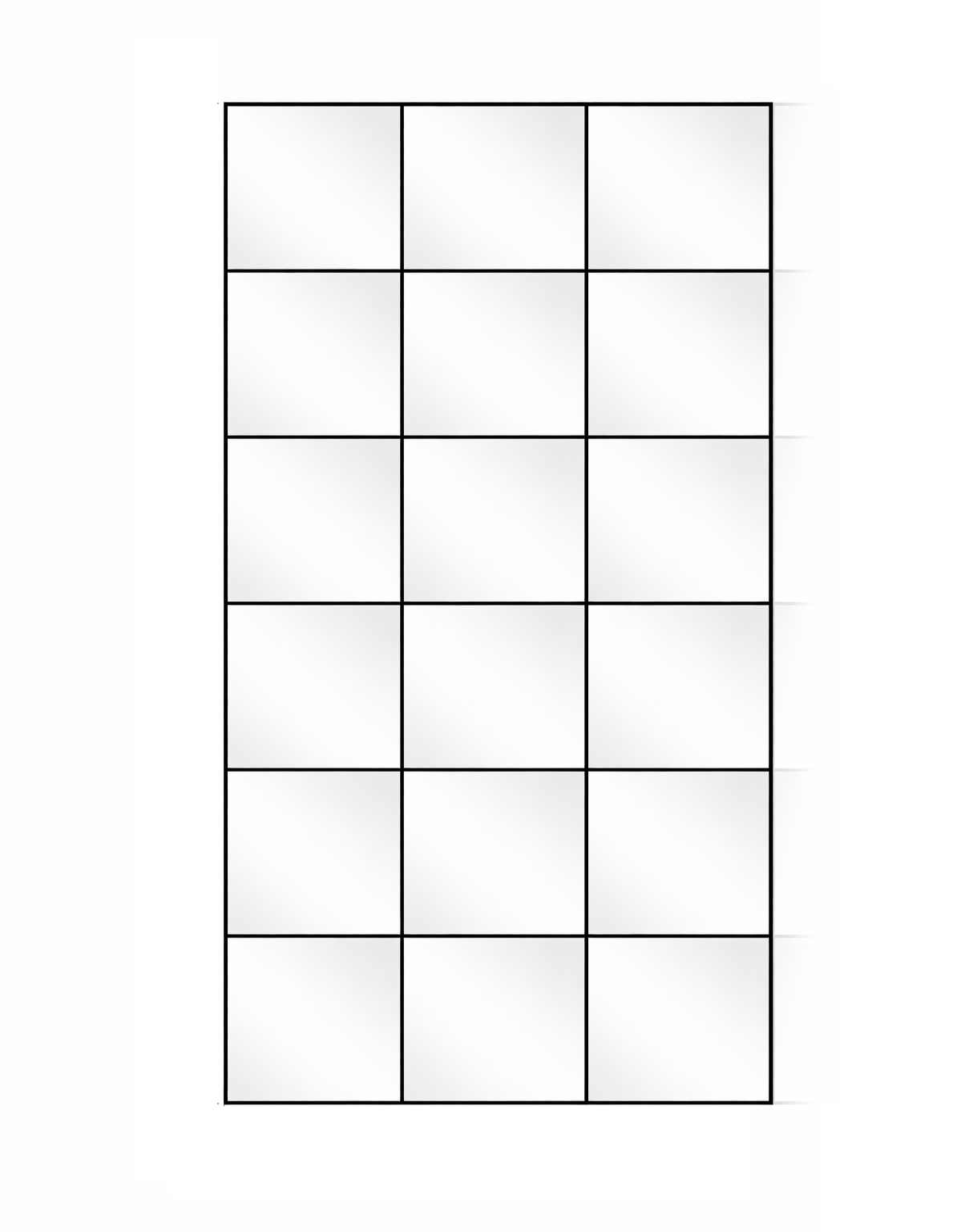 Spiegelrahmen – Set 18
