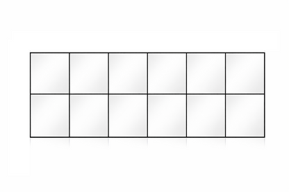 Spiegelrahmen – Set 12 - 2 x 6