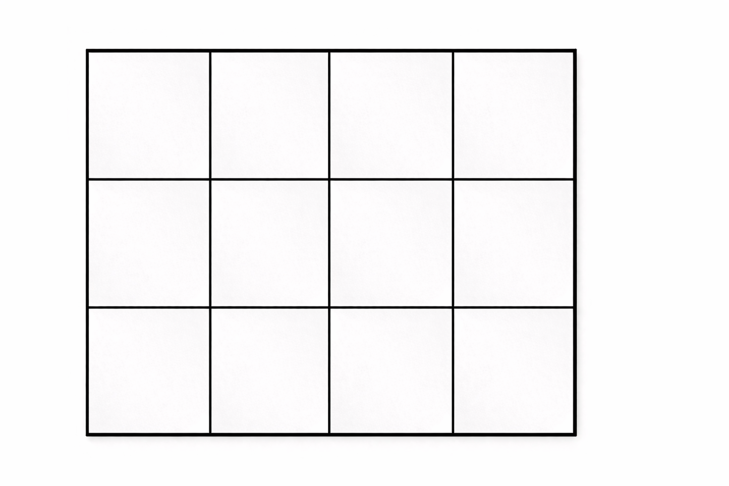 Spiegelrahmen – Set 12 - 3 x 4